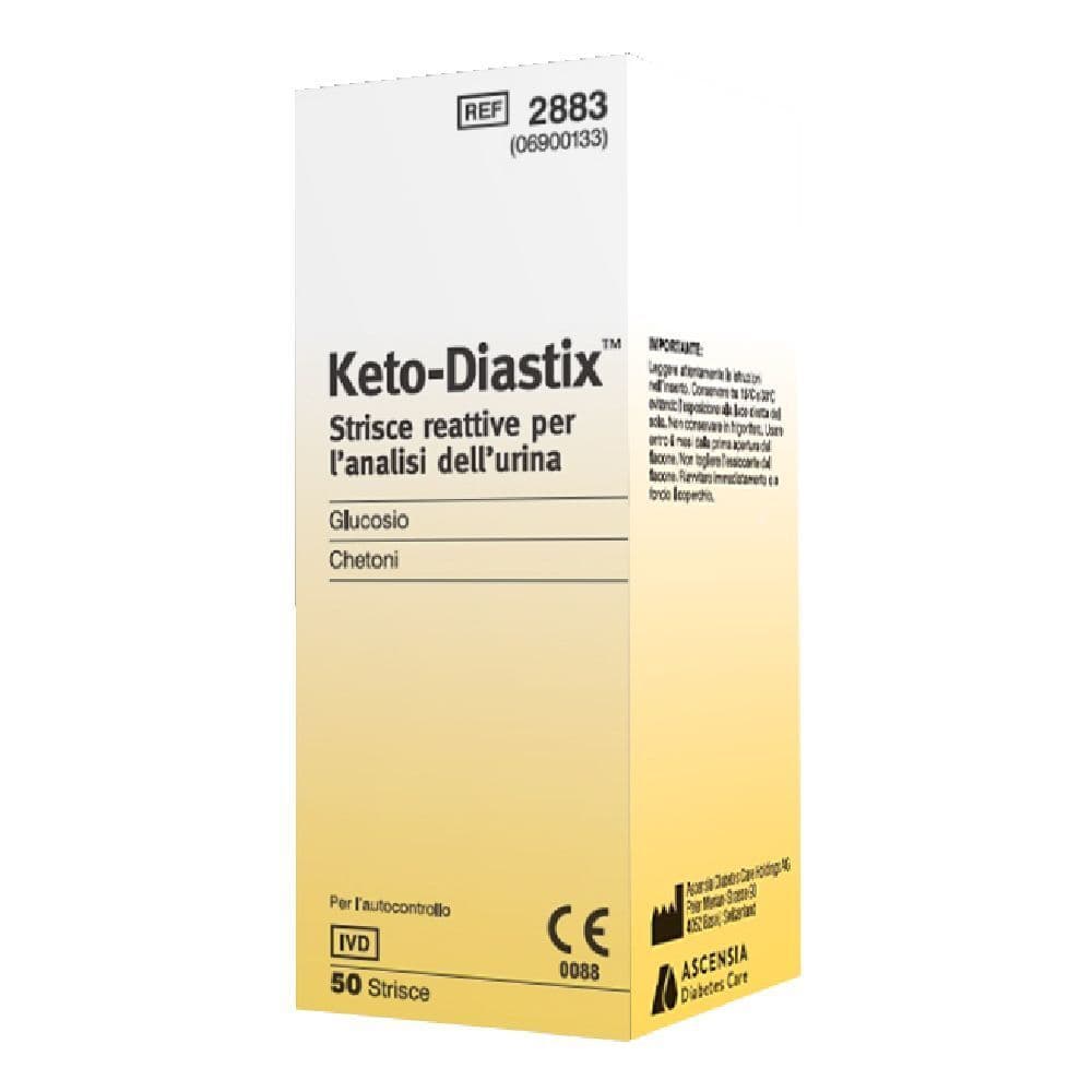 Ketodiastix Glucosa/Cetonas – 50 tiras reactivas