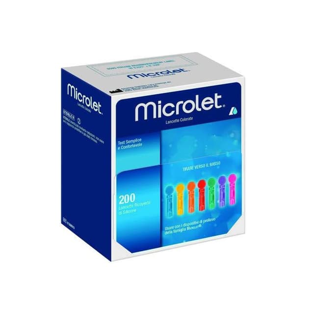 Microlet Lancetas – 200 unidades
