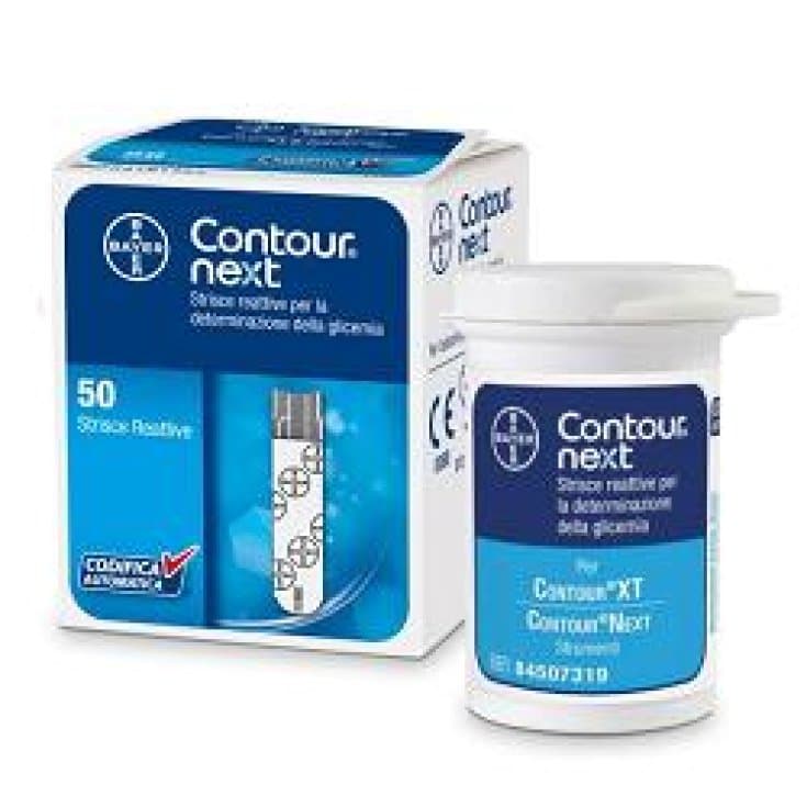 Contour Next Glucemia – 50 tiras reactivas