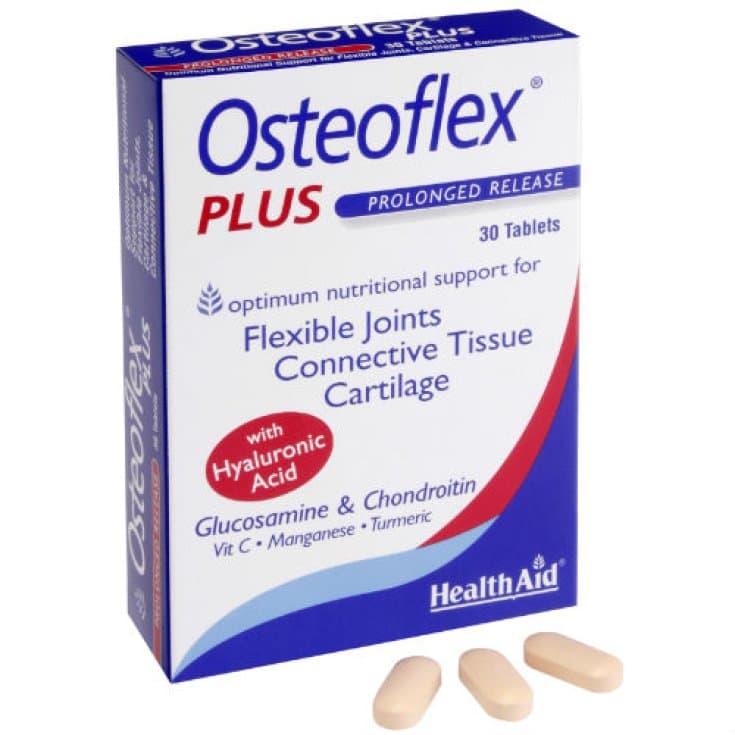 Glucosamina 500 mg + Condroitina – 30 comprimidos | Osteoflex Plus