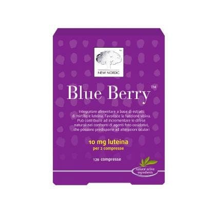 Arándano – 120 comprimidos | Blue Berry New Nordic
