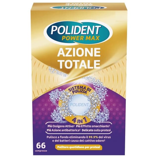 Polident Acción Total – 66 comprimidos