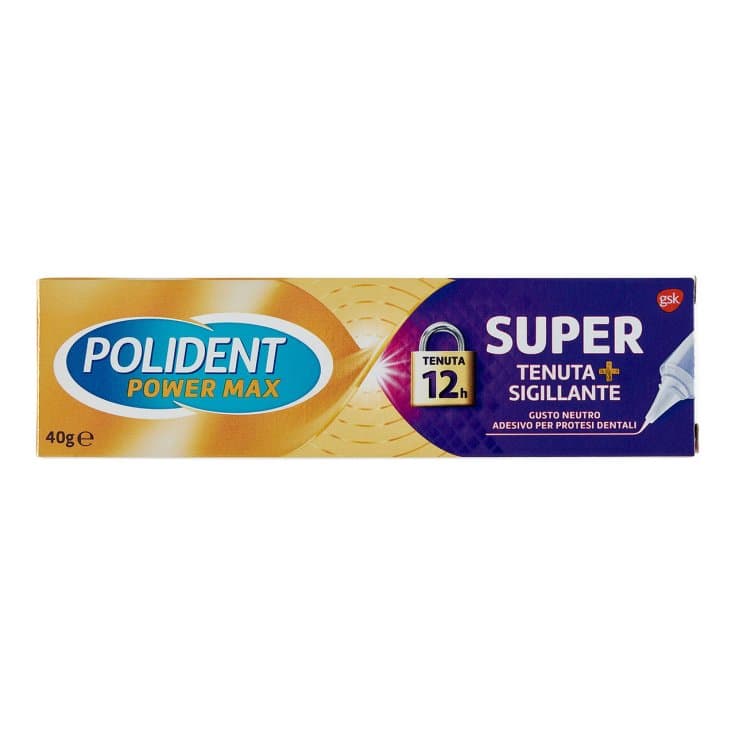 Polident Super Tenuta Neutral – 40 g Crema adhesiva