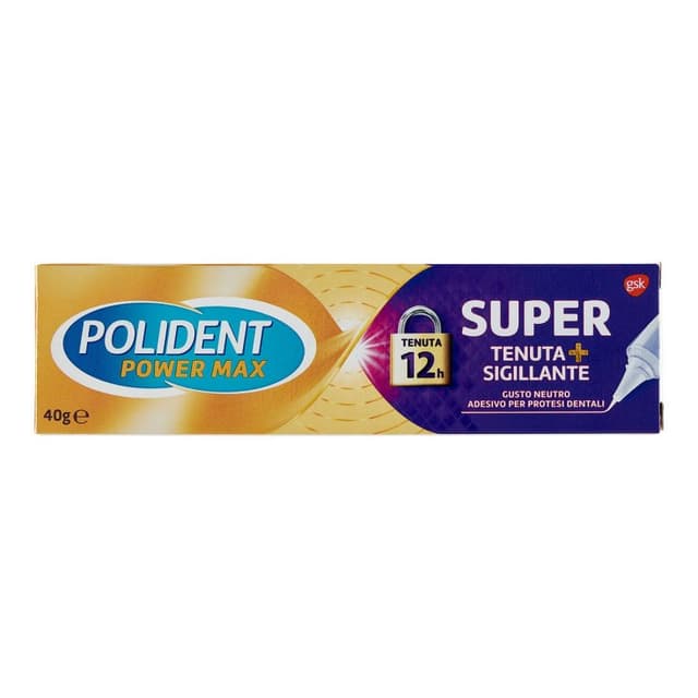 Polident Super Tenuta Neutral – 40 g Crema adhesiva