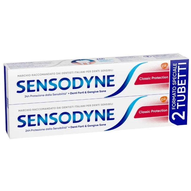 Sensodyne Classic Protect – 2 × 75 ml Pasta de dientes