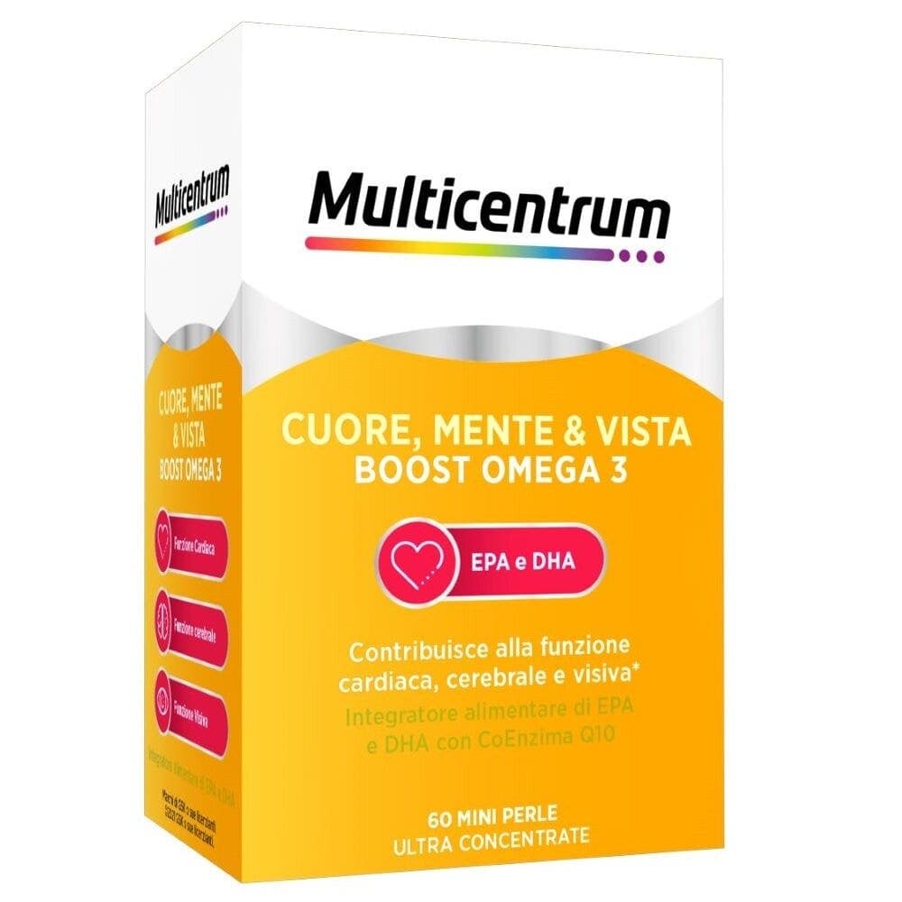 Omega-3 EPA y DHA – 60 cápsulas | Multicentrum Boost Omega