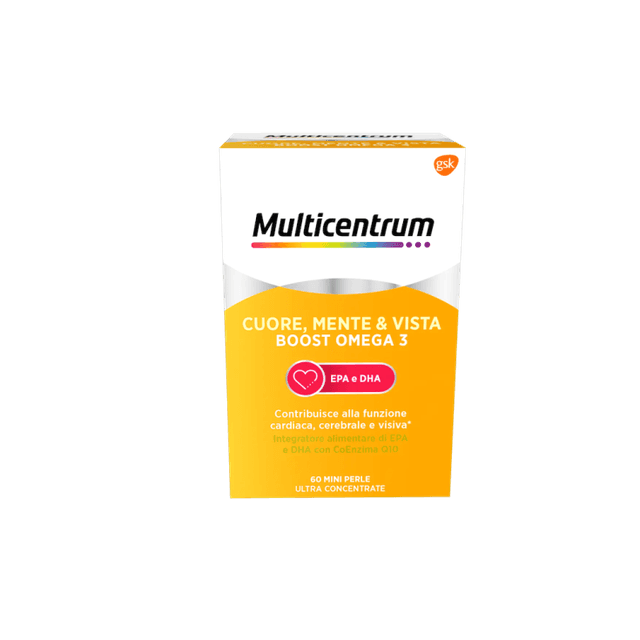 Omega-3 EPA y DHA – 120 cápsulas | Multicentrum Boost Omega