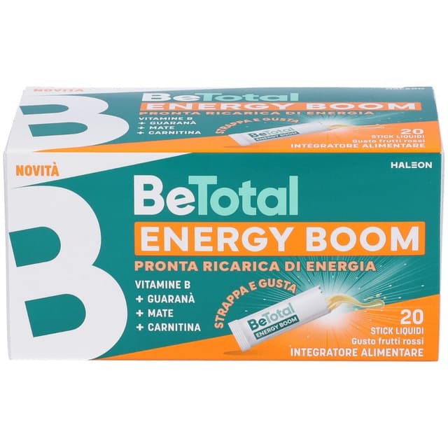 Complejo de Vitamina B – 20 sticks | Betotal Energy Boom