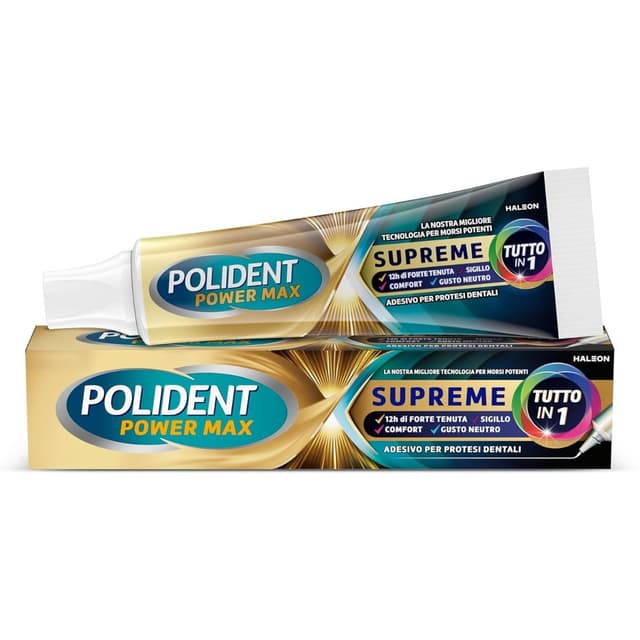 Polident Power Max Supreme – 70 g Crema adhesiva