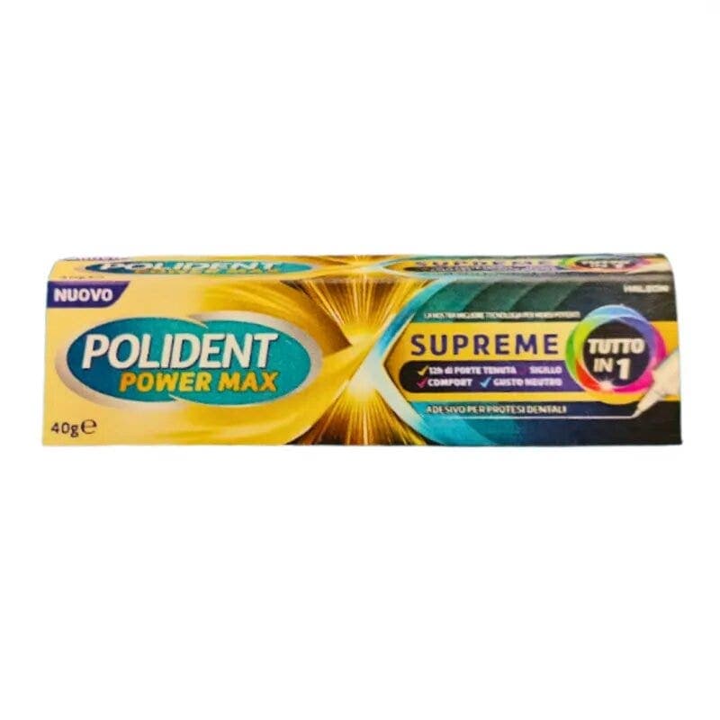 Polident Power Max Supreme – 40 g Crema adhesiva