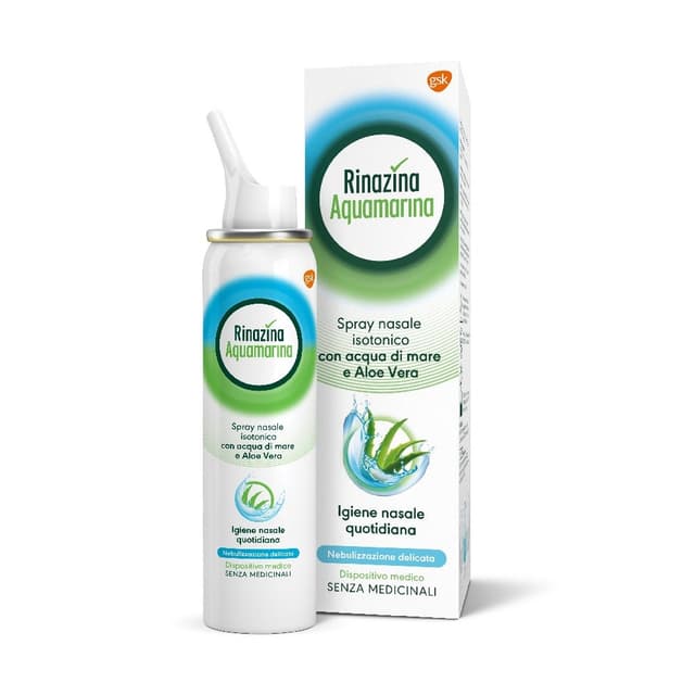Rinazina Aquamarina Spray con Aloe – 100 ml