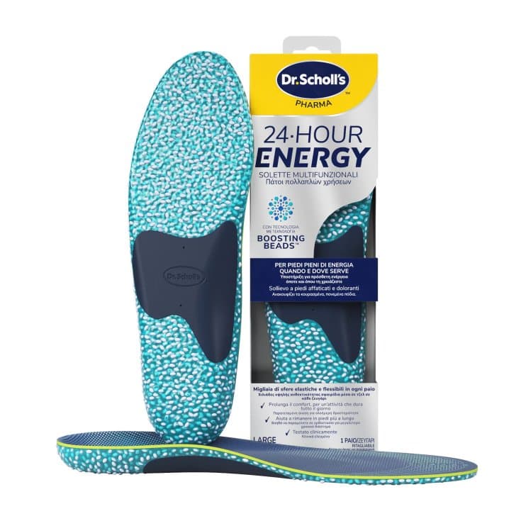 Scholl Plantillas 24h Energy Talla L – 1 par