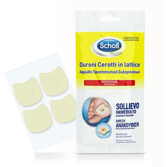 Scholl Almohadillas Protectoras Duron de Látex