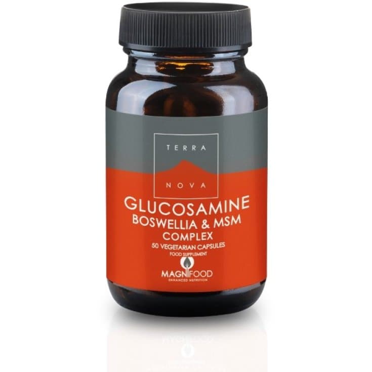 Glucosamina + Boswellia + MSM Terranova – 50 cápsulas