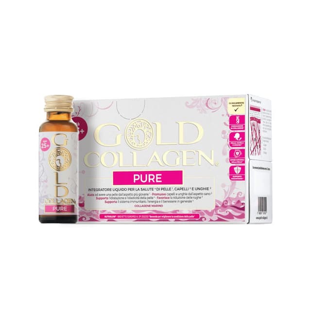 Gold Collagen Pure – 10 x 50 ml ampollas bebibles