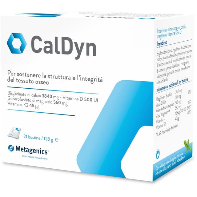 Calcio + Magnesio – 21 sobres | Caldyn ITA