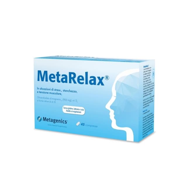 Magnesio + vitaminas B, vitamina D + taurina – 45 comprimidos | Metarelax