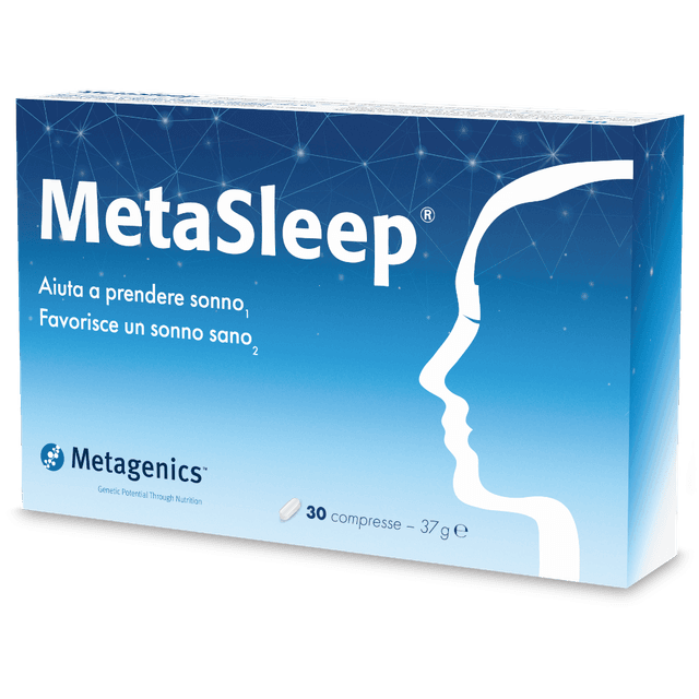 Melatonina – 30 cápsulas | Metasleep ITA 1 mg