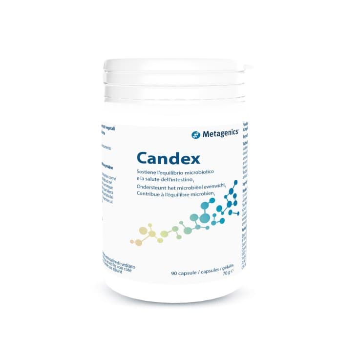Caprilato de calcio + Extracto de semilla de pomelo – 90 cápsulas | Candex