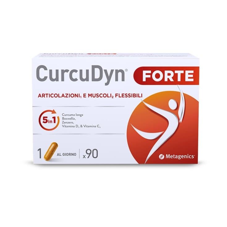 Cúrcuma 140 mg + Vitamina D – 90 cápsulas | Curcudyn Forte