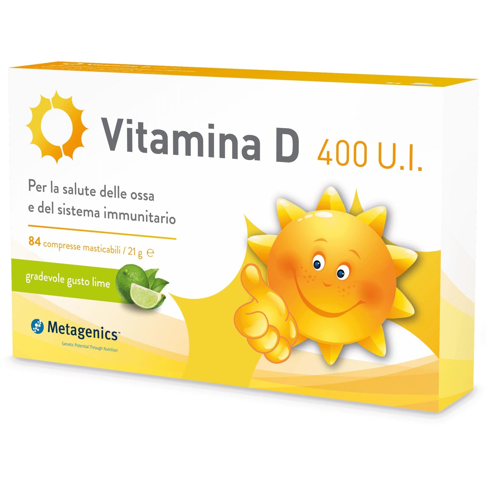 Vitamin D 400 UI – 84 comprimidos | Metagenics