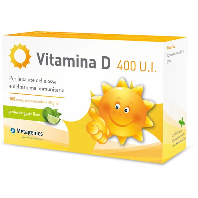 Vitamin D 400 UI – 168 comprimidos | Metagenics