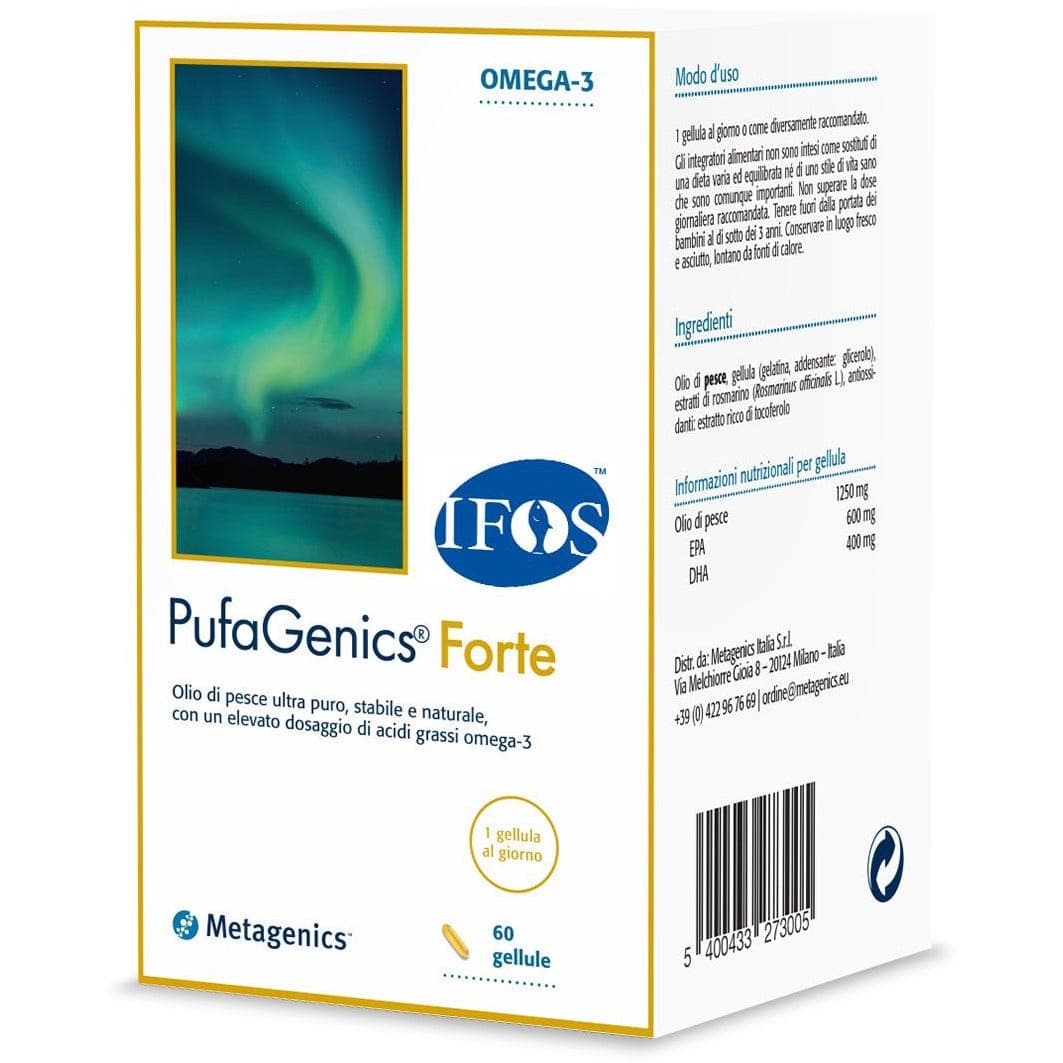 Pufagenics Forte Omega-3 EPA + DHA – 60 cápsulas