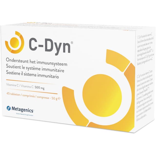 Vitamina C – 45 comprimidos | Metagenics C Dyn Nfi