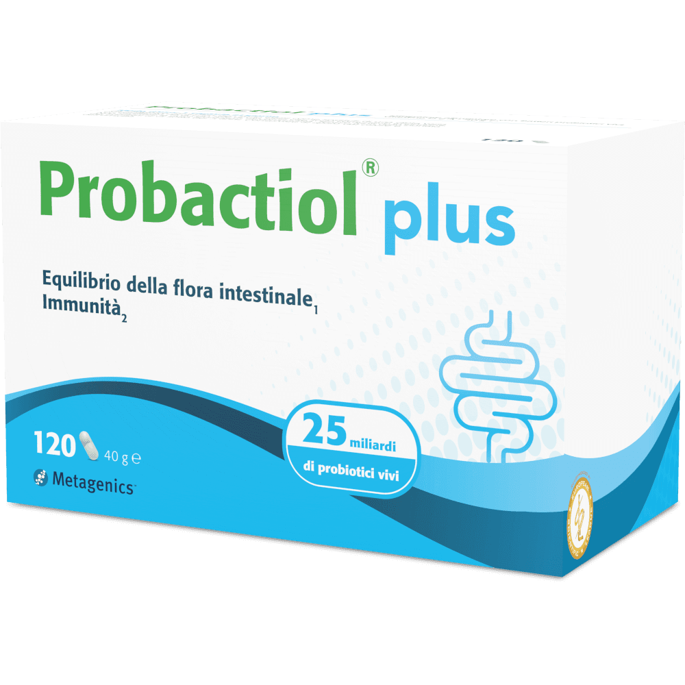 Probióticos con bacterias del ácido láctico – 120 cápsulas | Probactiol Plus P Air