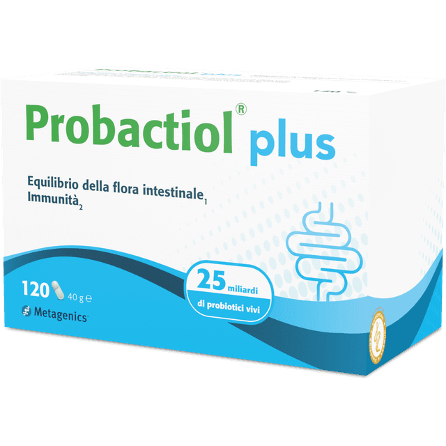 Probióticos con bacterias del ácido láctico – 120 cápsulas | Probactiol Plus P Air