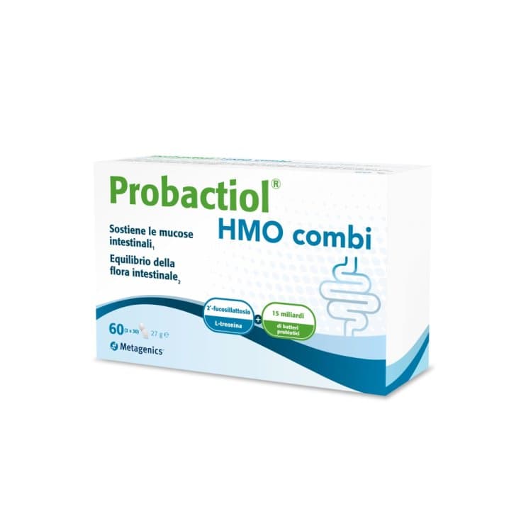 L-Treonina 100 mg + Probióticos – 2x30 cápsulas | Probactiol HMO Combi