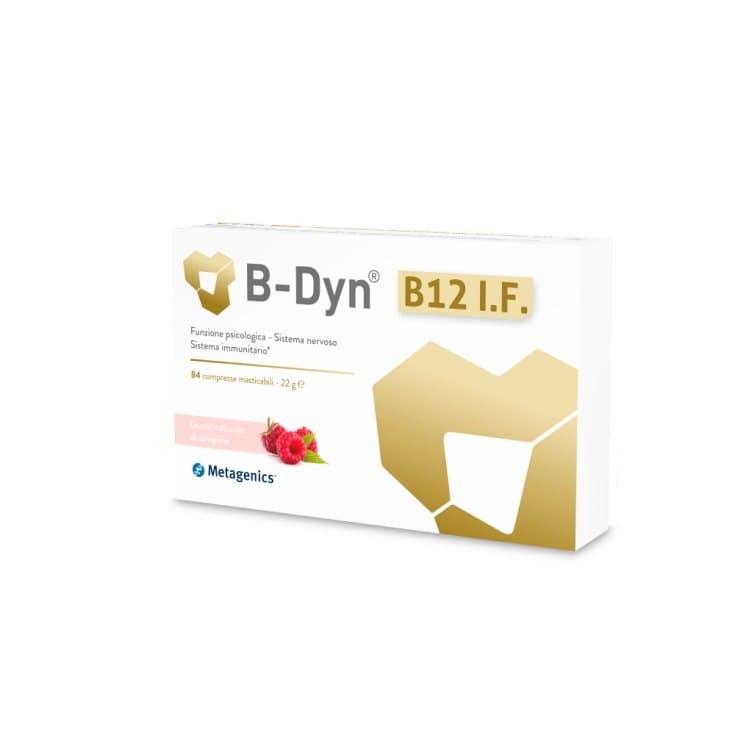 Vitamina B12 – 84 comprimidos masticables | B-Dyn B12 IF