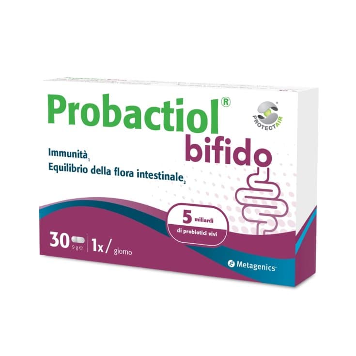Probióticos con bacterias lácticas – 30 cápsulas | Probactiol Bifido