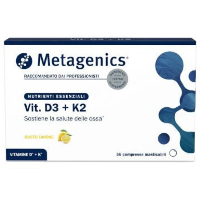 Vitamina D3 + K2 – 56 comprimidos | Metagenics