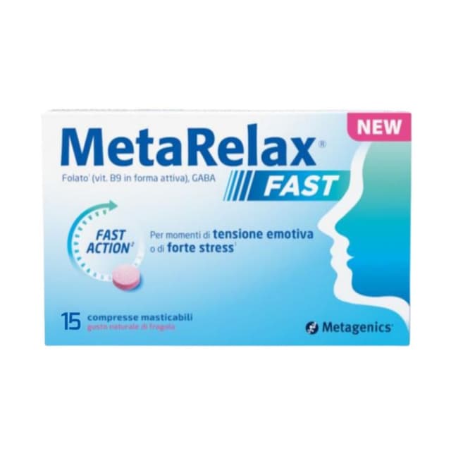 Metarelax Fast – 15 comprimidos masticables