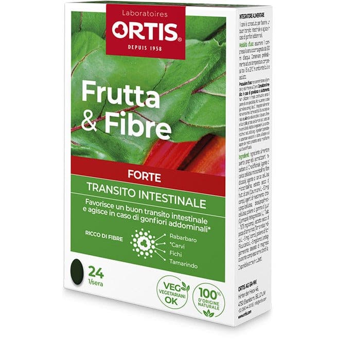 Fibra – 24 comprimidos | Frutta e Fibre Forte
