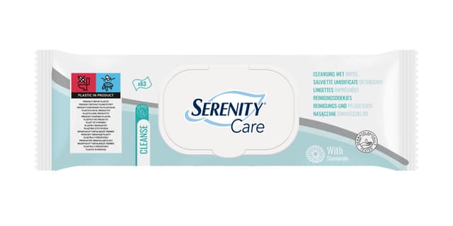 Serenity Toallitas Limpiadoras Íntimas – 63 unidades