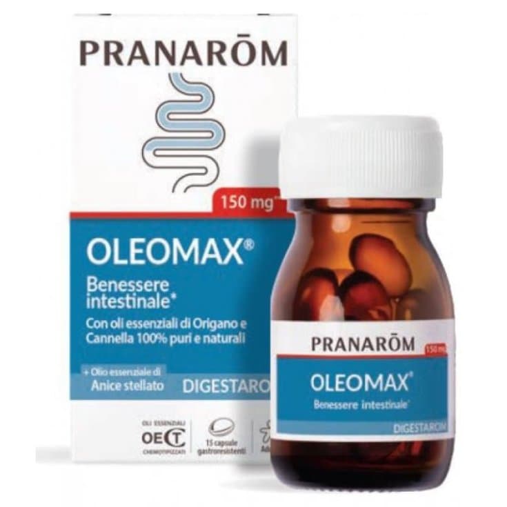 Pranarom Oleomax Beness Intestinal – cápsulas