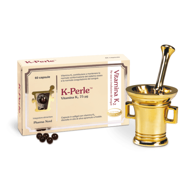 Vitamina K2 + Calcio – 60 cápsulas | K Perle
