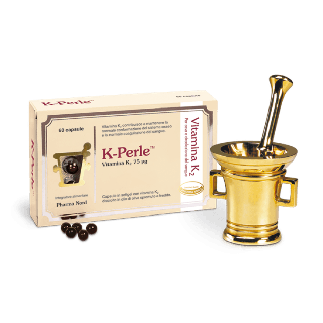 Vitamina K2 + Calcio – 60 cápsulas | K Perle