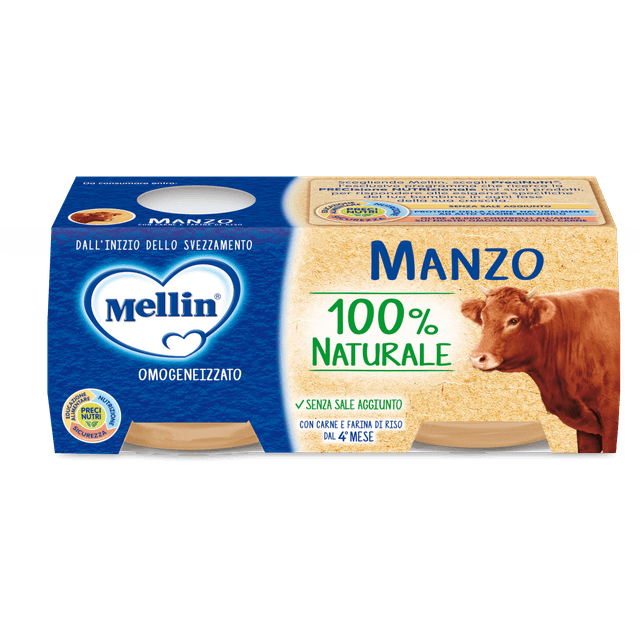 Mellin Homogeneizado de Ternera – 2×80 g