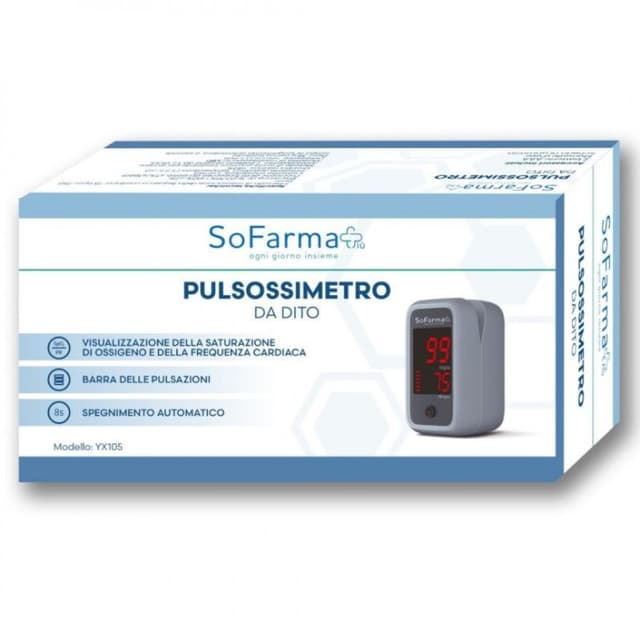 Pulsioxímetro SF+ – Oxímetro de dedo