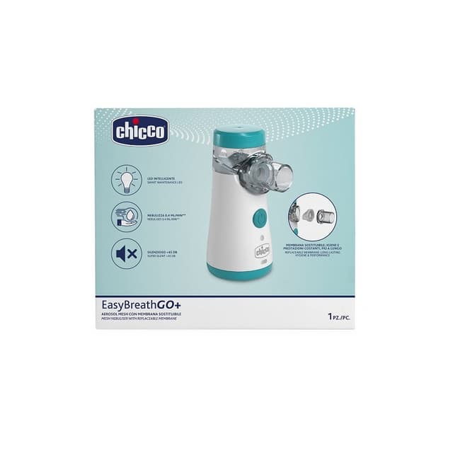 Chicco Easy Breath Go – Nebulizador portátil con tecnología Mesh