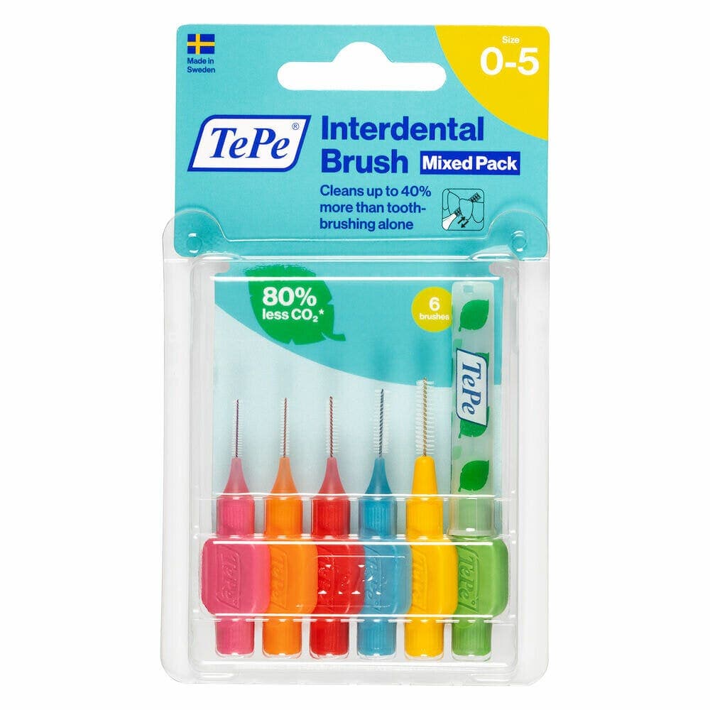 TePe Cepillos Interdentales Surtidos – 6 unidades