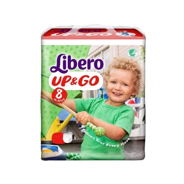 Libero Up&Go Pan 8 – 14 braguitas absorbentes talla 19-30 kg