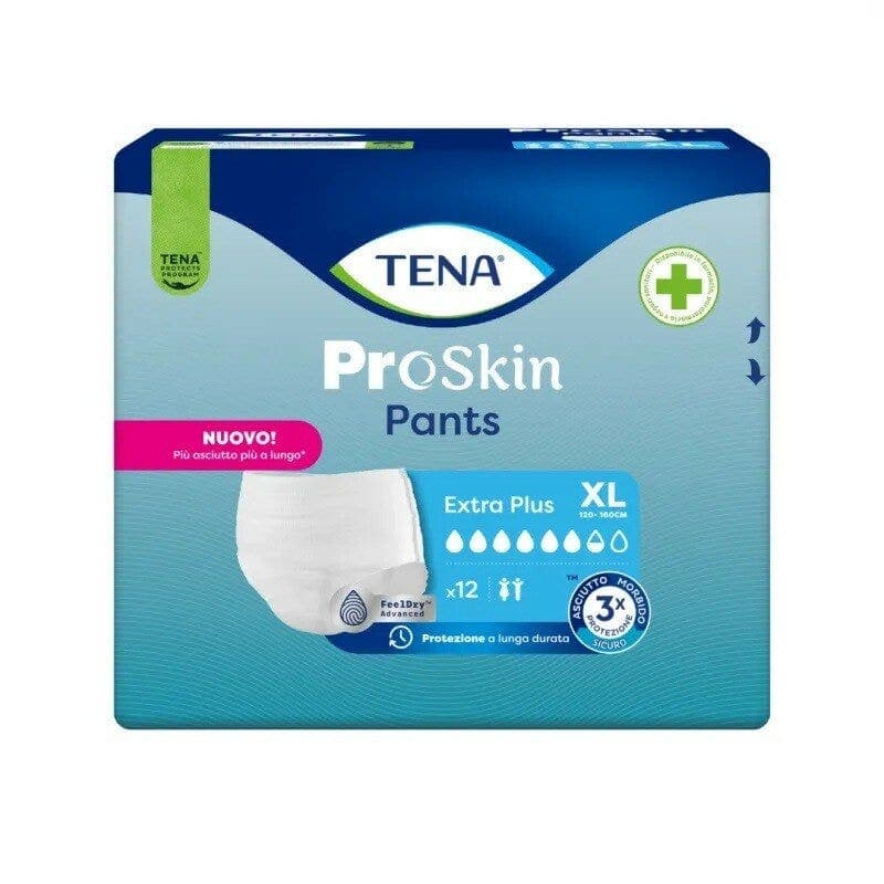 TENA Pants Extra Plus – Talla XL, 12 unidades
