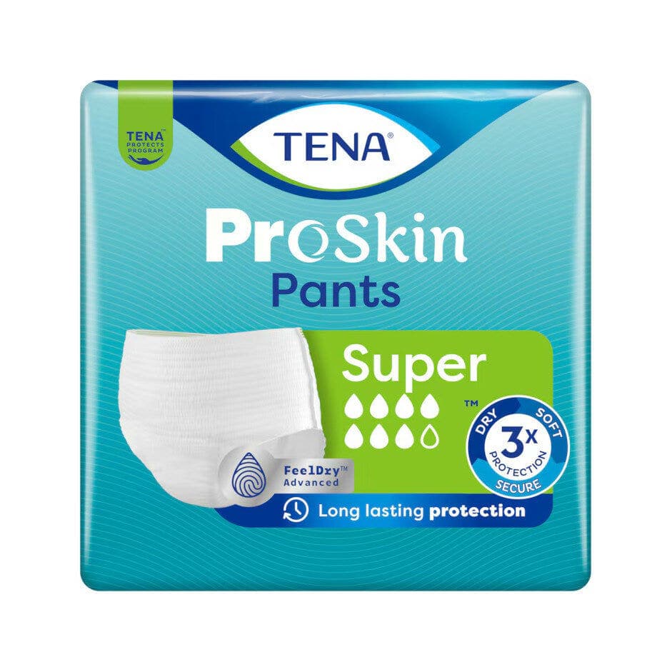 TENA Pants Super – Talla S, 12 unidades