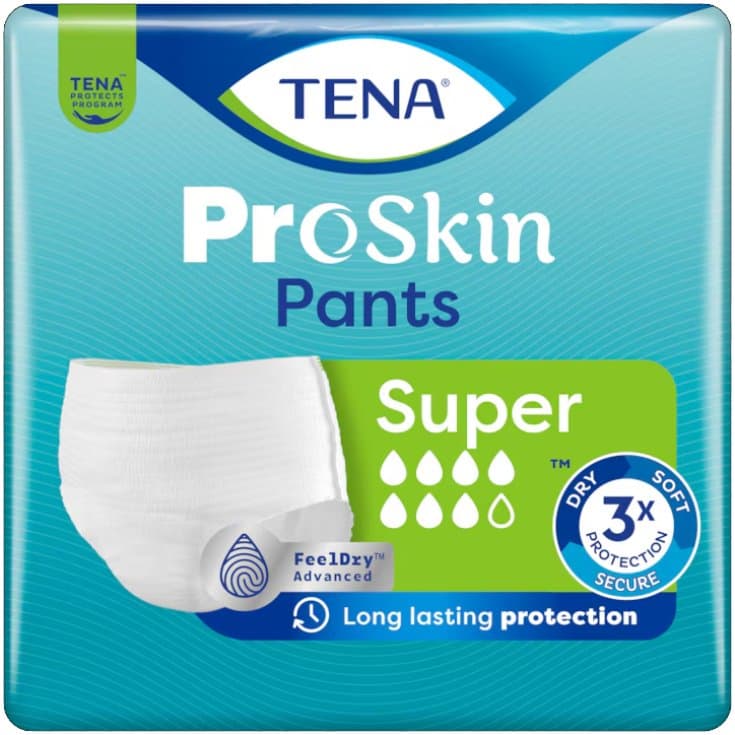 TENA Pants Super – Talla M, 10 unidades