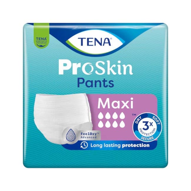 TENA Pants Maxi – Talla M, 8 unidades