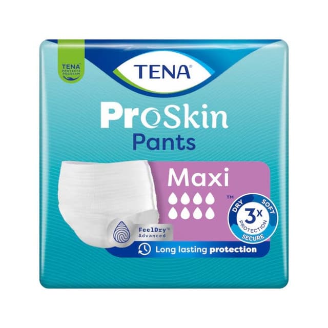 TENA Pants Maxi – Talla M, 8 unidades